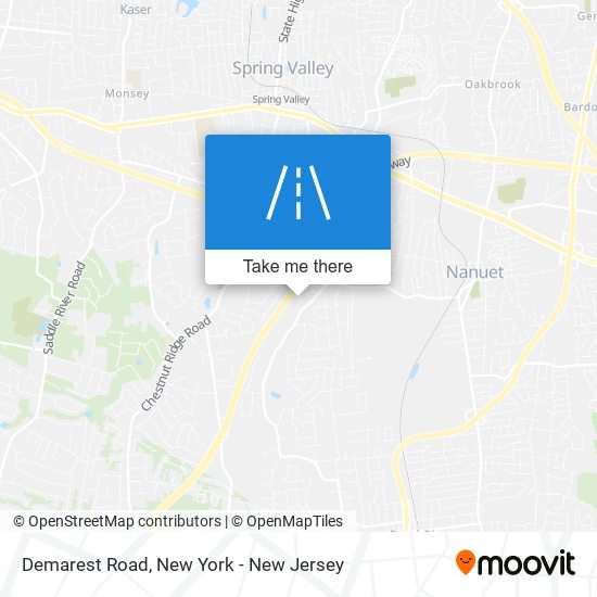 Demarest Road map