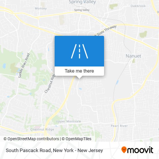 Mapa de South Pascack Road