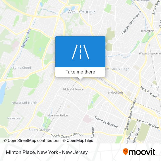 Minton Place map