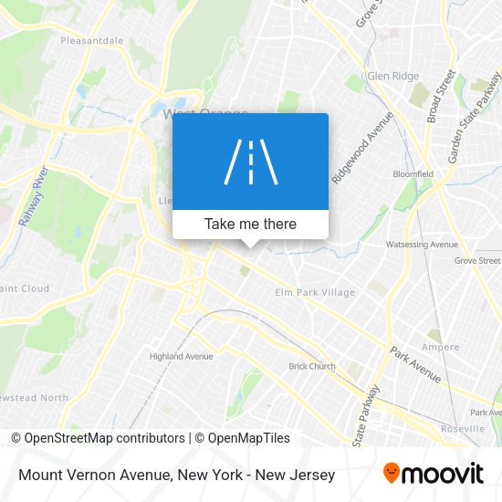 Mapa de Mount Vernon Avenue