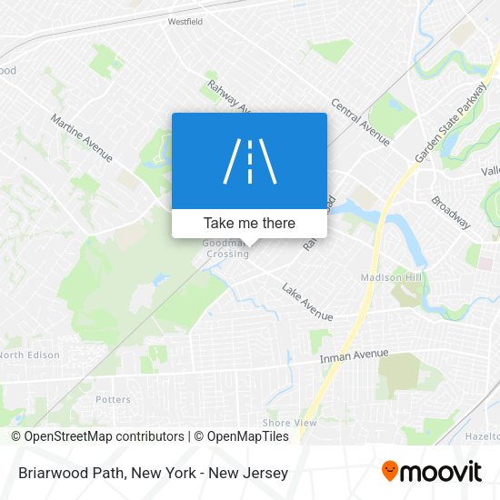 Mapa de Briarwood Path