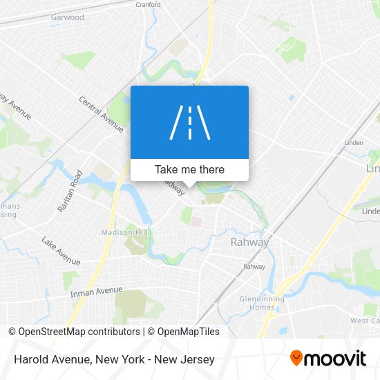 Mapa de Harold Avenue