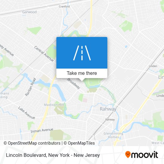 Mapa de Lincoln Boulevard