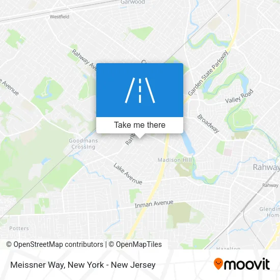 Meissner Way map