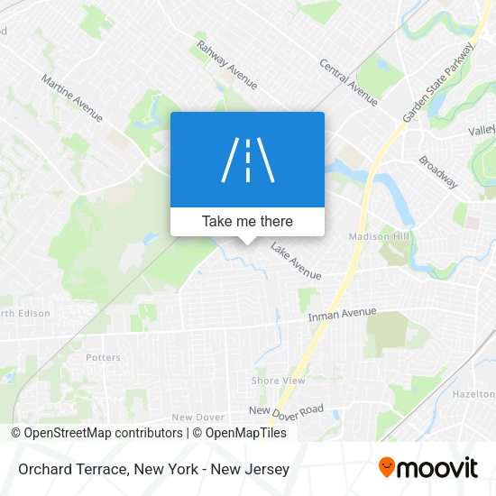 Mapa de Orchard Terrace