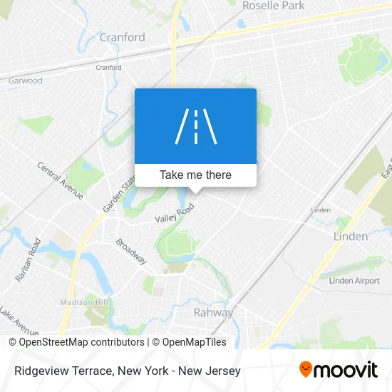 Ridgeview Terrace map