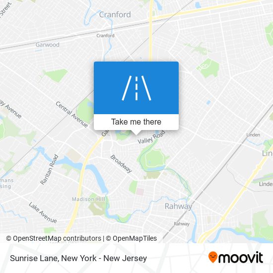 Sunrise Lane map