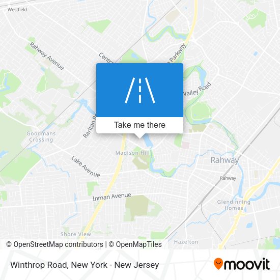 Mapa de Winthrop Road