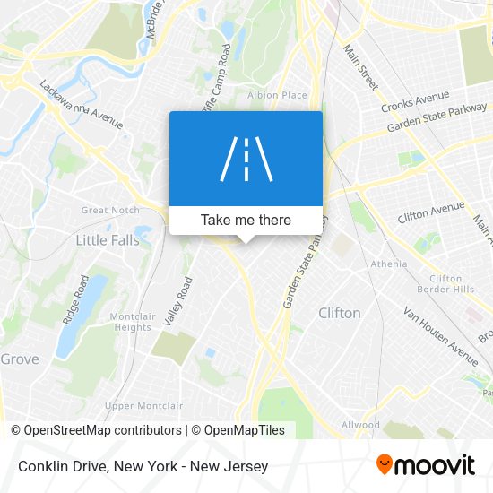 Mapa de Conklin Drive