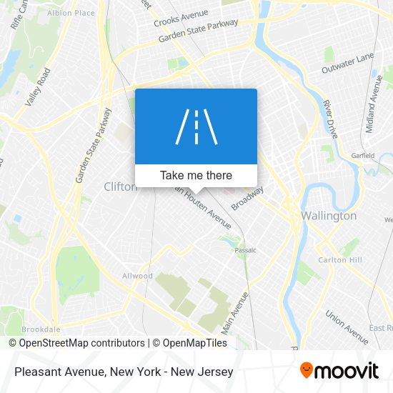 Mapa de Pleasant Avenue