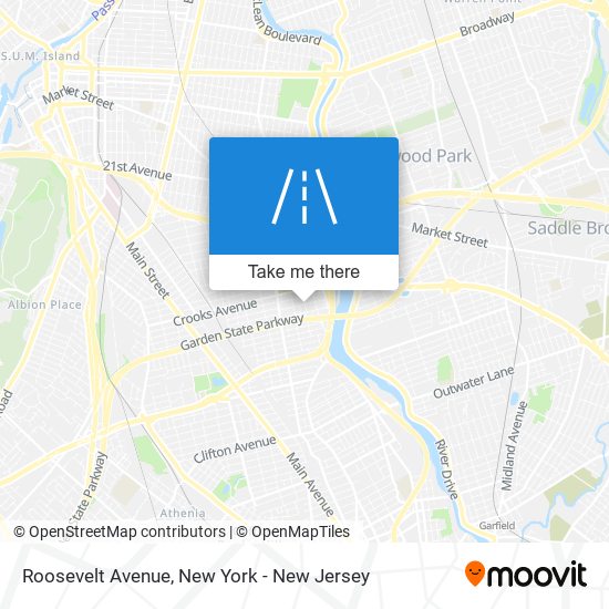 Roosevelt Avenue map