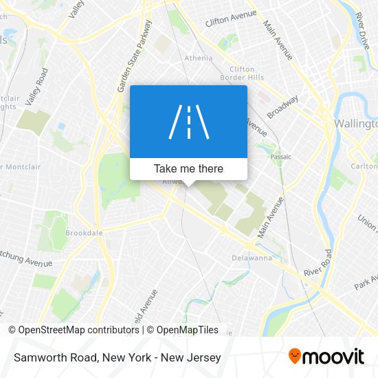 Mapa de Samworth Road
