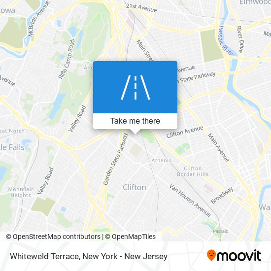 Mapa de Whiteweld Terrace