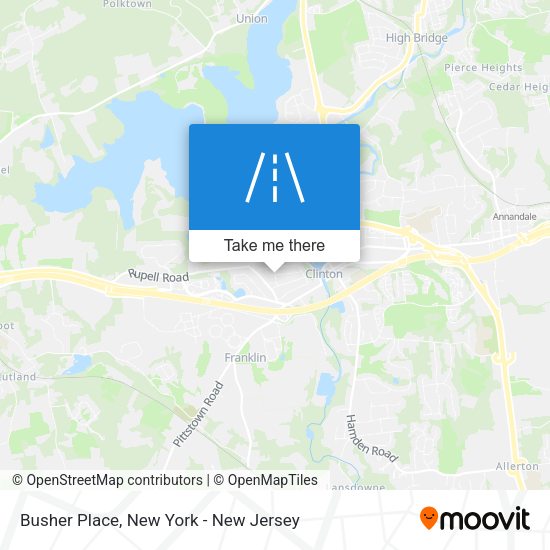 Mapa de Busher Place
