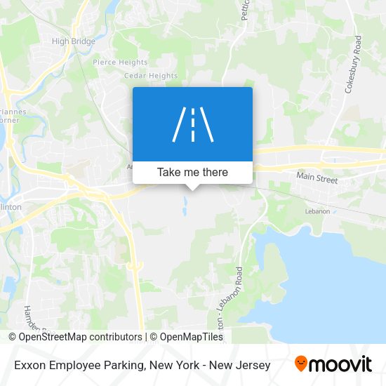 Mapa de Exxon Employee Parking