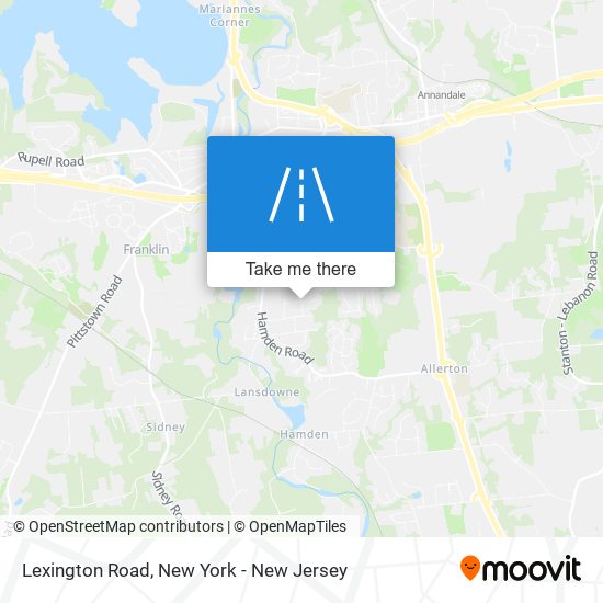 Mapa de Lexington Road