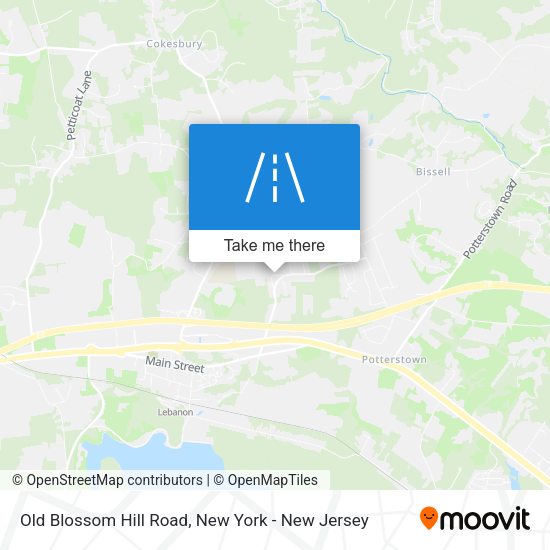Mapa de Old Blossom Hill Road