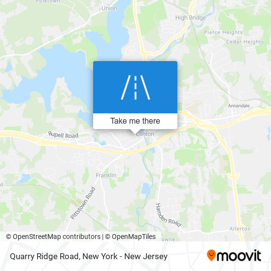 Quarry Ridge Road map