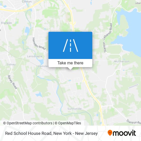 Mapa de Red School House Road