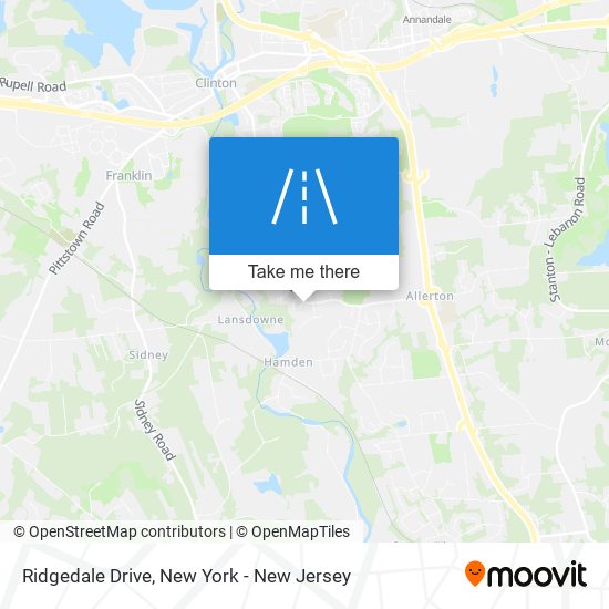 Mapa de Ridgedale Drive