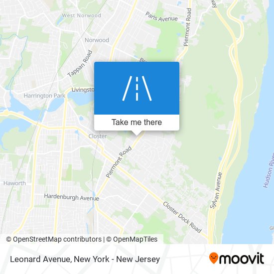 Mapa de Leonard Avenue