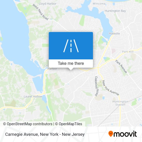 Mapa de Carnegie Avenue