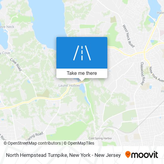 Mapa de North Hempstead Turnpike