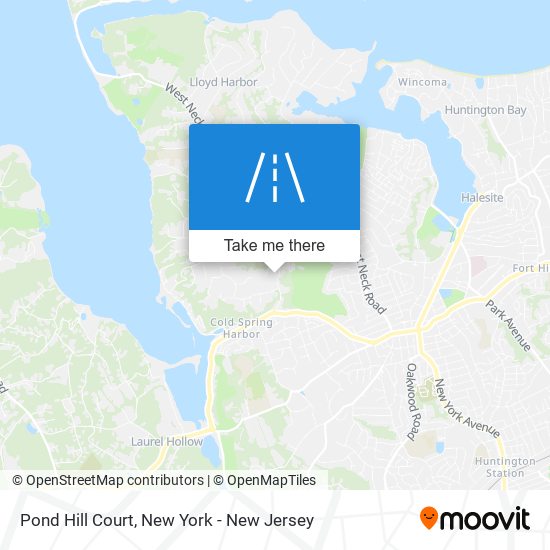 Mapa de Pond Hill Court