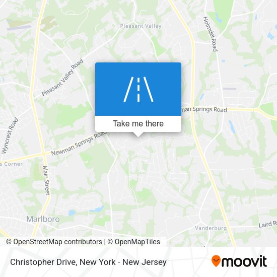 Mapa de Christopher Drive