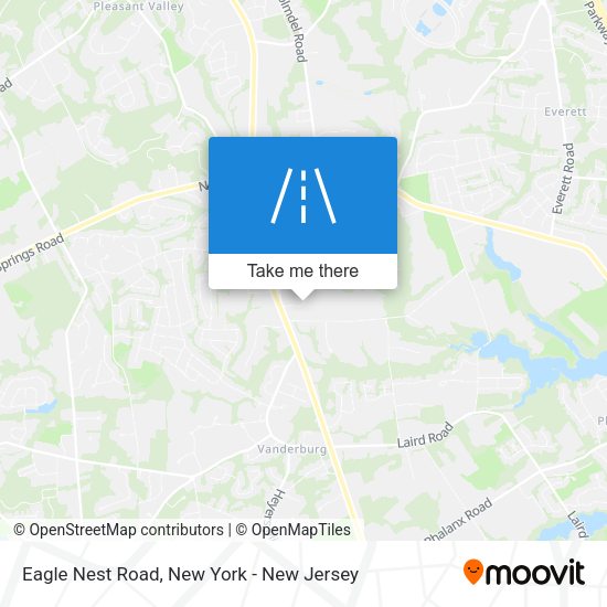 Eagle Nest Road map