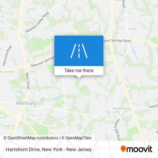 Mapa de Hartshorn Drive