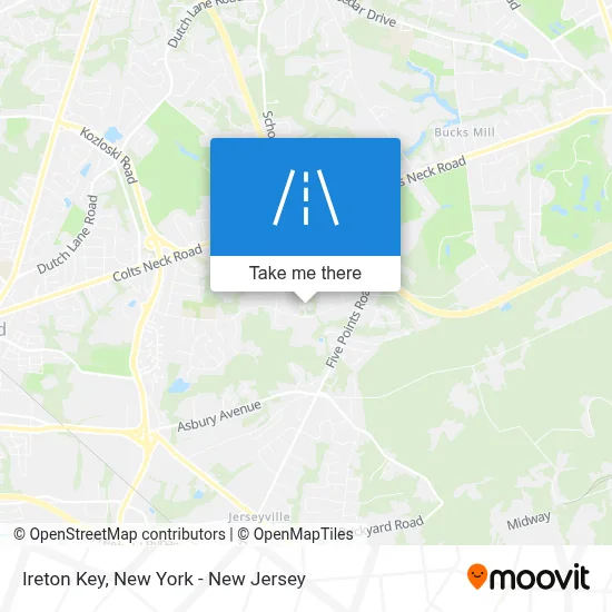 Ireton Key map