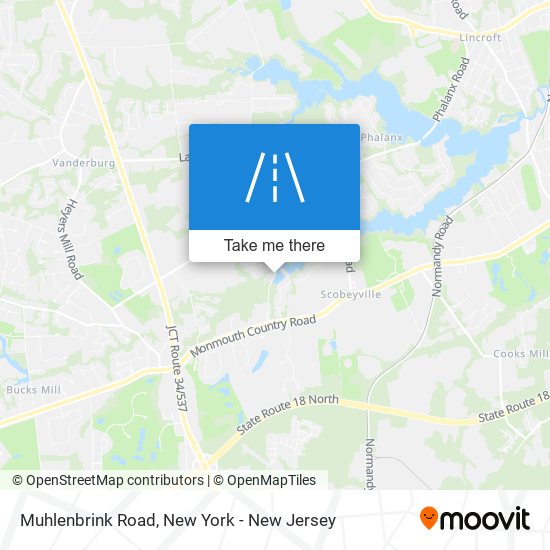 Muhlenbrink Road map