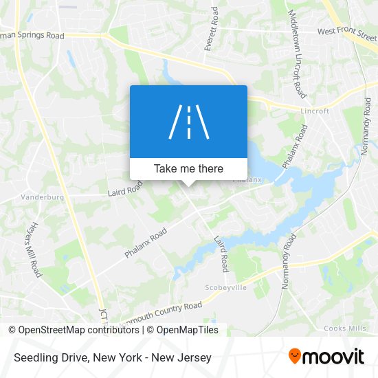 Mapa de Seedling Drive