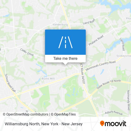 Mapa de Williamsburg North
