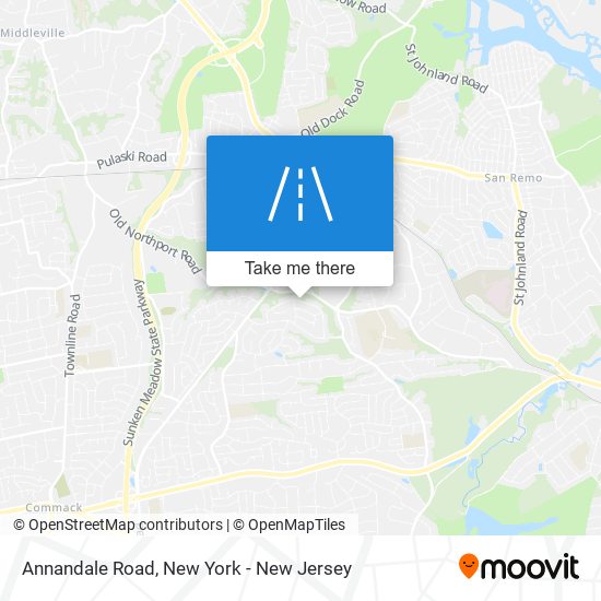 Mapa de Annandale Road