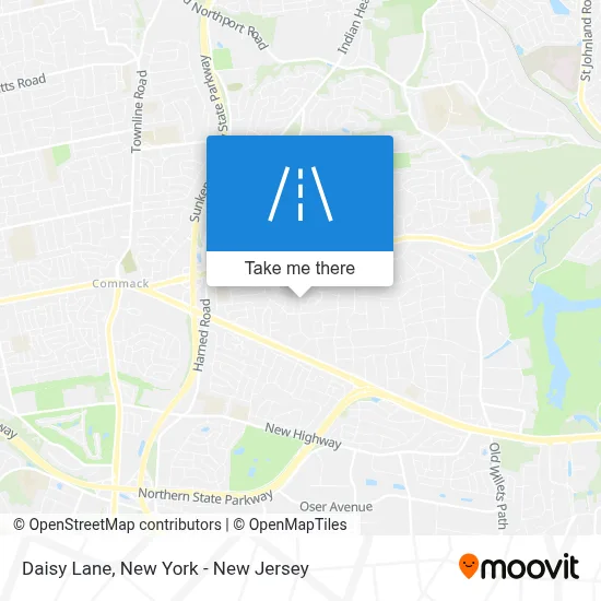 Daisy Lane map