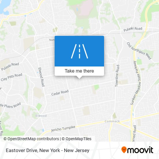 Eastover Drive map