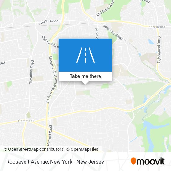 Mapa de Roosevelt Avenue