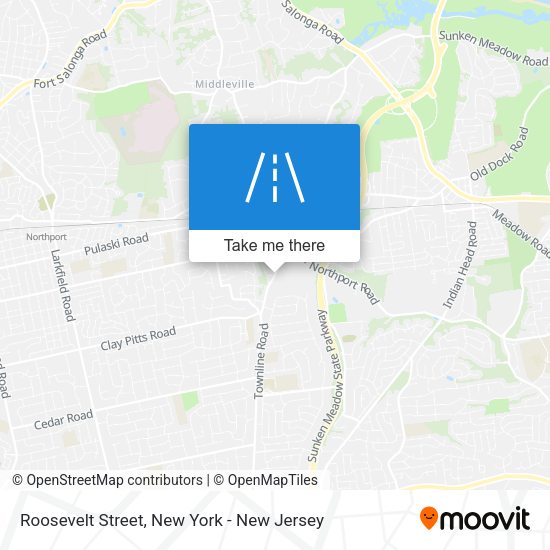 Mapa de Roosevelt Street