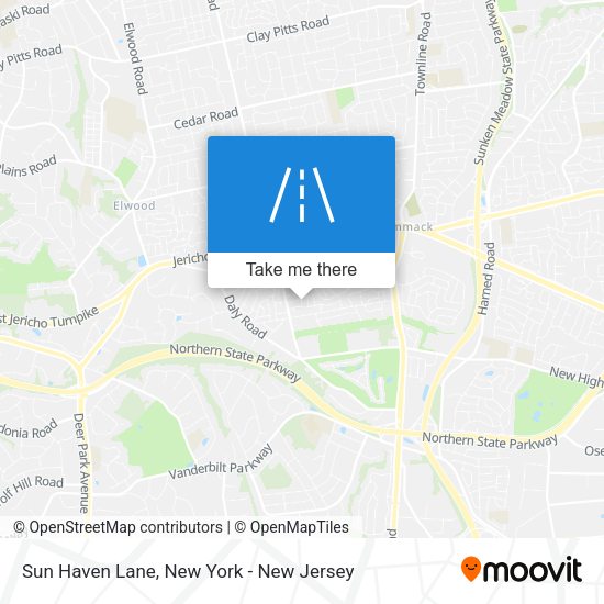 Mapa de Sun Haven Lane