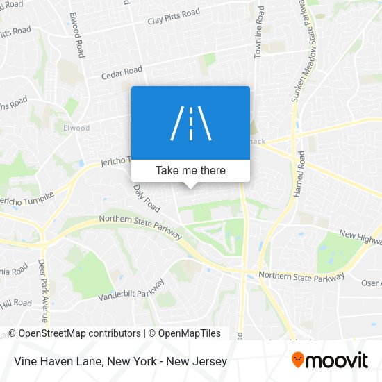 Mapa de Vine Haven Lane