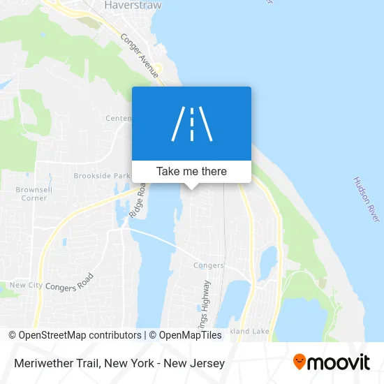 Meriwether Trail map