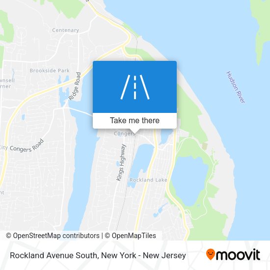 Rockland Avenue South map