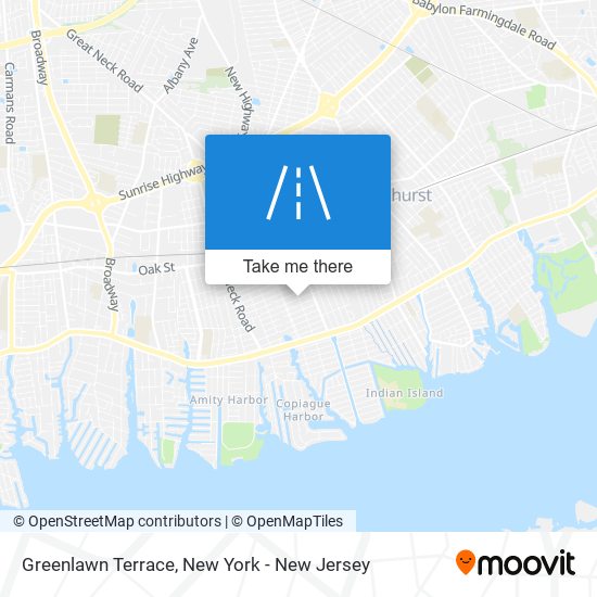 Greenlawn Terrace map