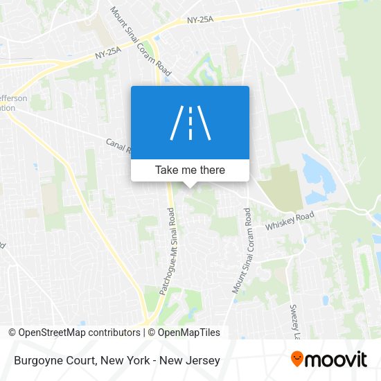 Mapa de Burgoyne Court