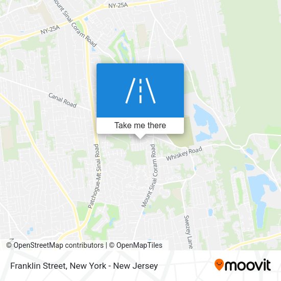 Mapa de Franklin Street