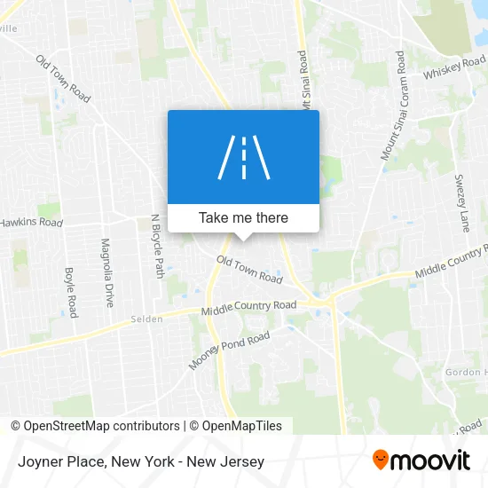 Joyner Place map