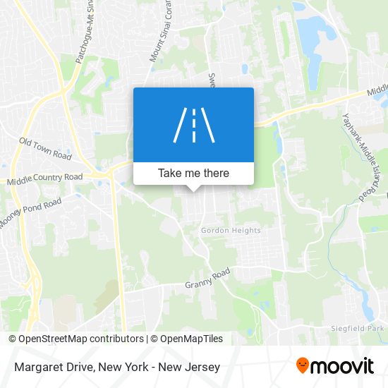 Margaret Drive map