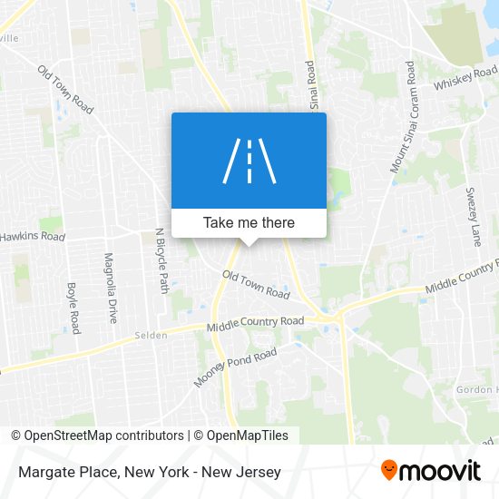 Mapa de Margate Place